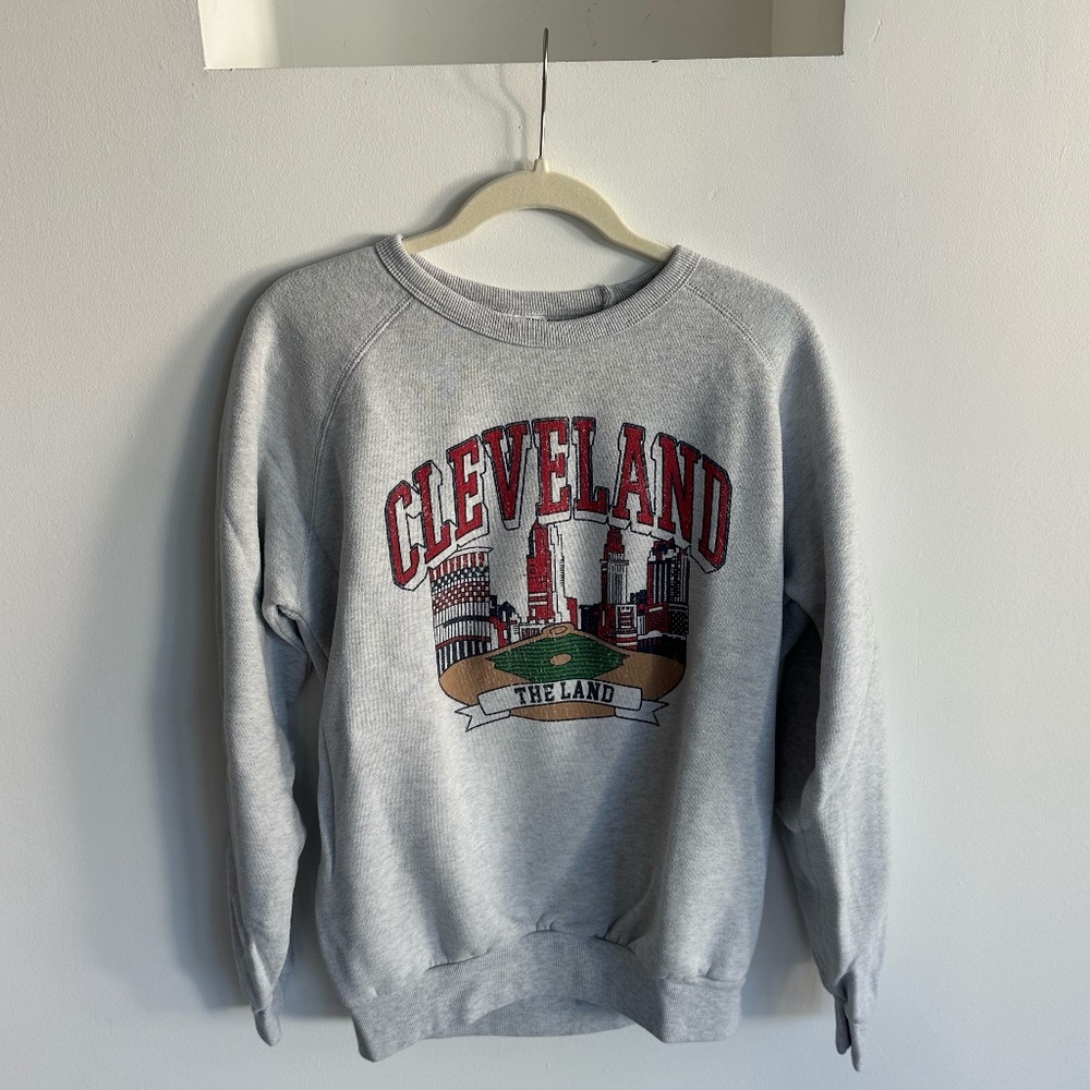 Where I'm From Cleveland Sweatshirt in Grey